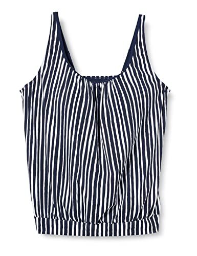 Tankini Firefly Mayla bleu marine haut de maillot rayé extensible taille 46