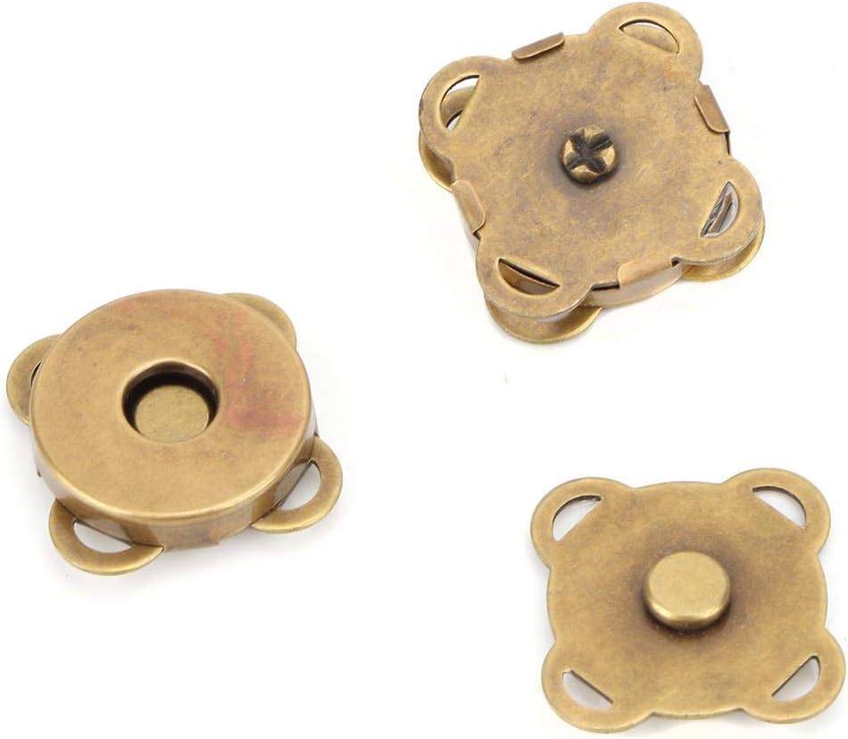 HEEPDD 10 Pcs 18.5MM Button Clasp Snaps for Sewing Craft