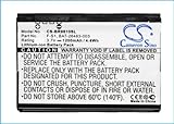 TECHTEK Batterie 1200mAh Compatible avec [Blackberry] Jennings, Torch, Torch 2 9810, 9800, 9810, Slider 9800 remplace BAT 26483 003, F S1