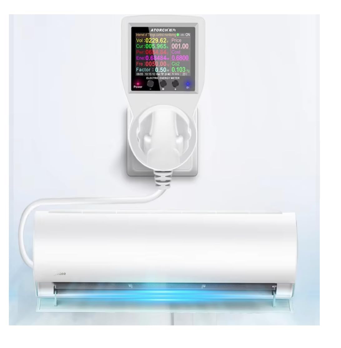 Smart Socket Monitoring Power Consumption of an Air Conditioner