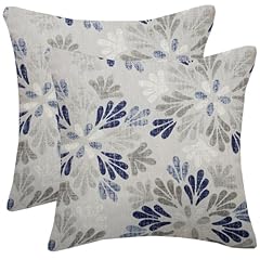 Navy Blue Gray Flower