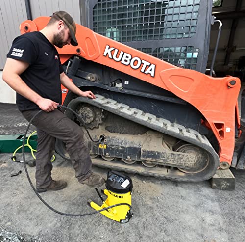 G. Gun Grease Gun - Quick And Easy Greasing - 10 Foot Flex Hose - Locknlube Grease Coupler Included - No Mess, No Waste - Industrial Strength Construction - 10,000 Psi Foot Operated #TOP3