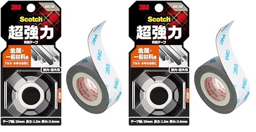 3M XRb` ͗ʃe[v  ʍޗp 19mm×1.5m KKD-19R (× 2)