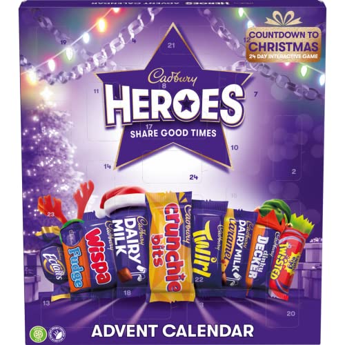 Cadbury Heroes Premium Advent Calendar 230g
