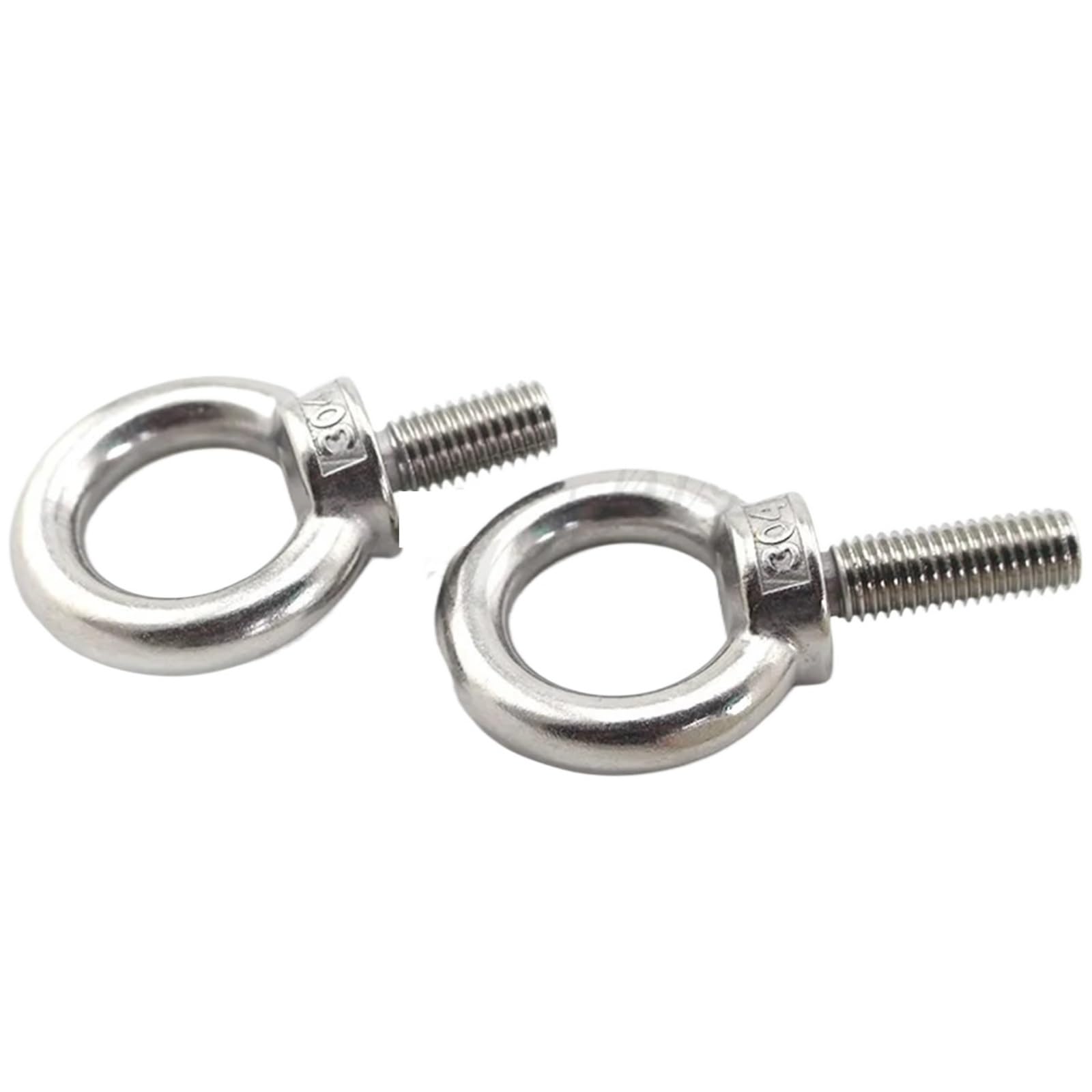 15 viti ad anello M6, M8, M10, M12, in acciaio inox 304, per cavi marini