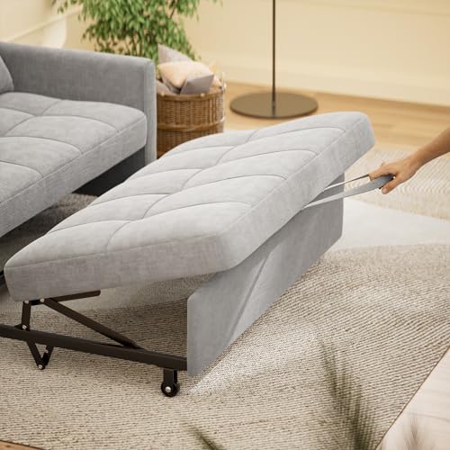 Gizoon AR26-G 3-In-1 Convertible Sofa Bed, 52 Inch 2-Seater Loveseat Sleeper thumb #3