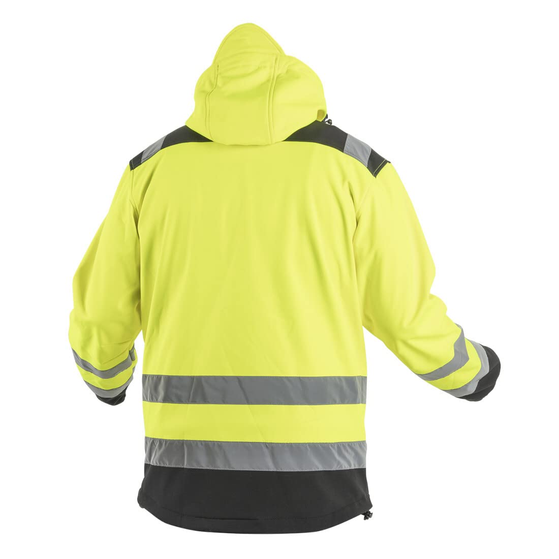 Högert Wasserdichte Softshell Warnschutzjacke "Argen" in Gelb