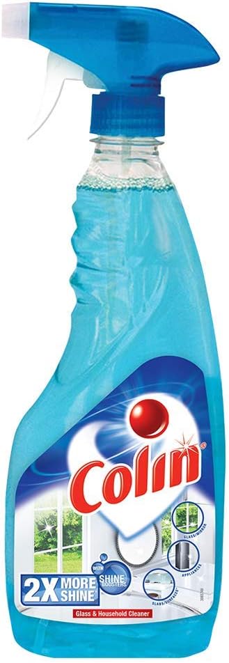 Colin Glass Cleaner Pump 2X More Shine with Shine Boosters - 500 ml