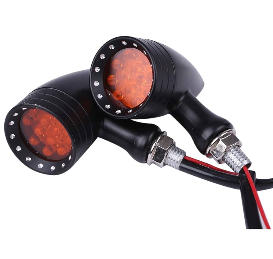 Amazon | バイク LED 弾丸 ウインカー ライト ハーレー ドラッグ