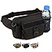 Multi functional Waist Pack, WOTOW Military Single Shoulder Hip Belt Bag Fanny Packs Water Resistant Waist Bag Pouch Hiking Climbing Outdoor Bumbag with Water Bottle Pocket Holder