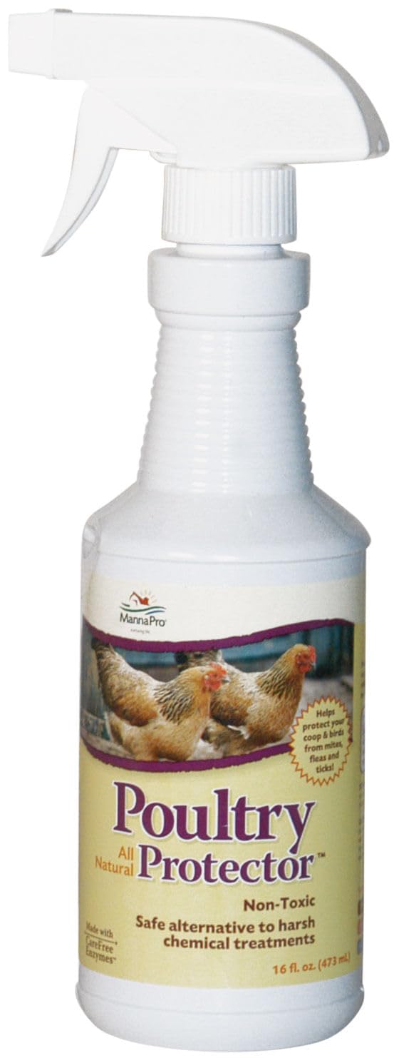 Manna Pro 0502035355 Ready-to-Use Poultry Protector for Birds, 16-Ounce