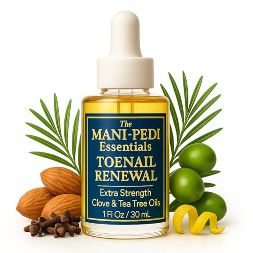 TMPE Toenail Renewal Serum. Extra Strength formula with Natural Power of Clove & Tea Tree Oils. 100% Pure & Natural - 1 Fl Oz