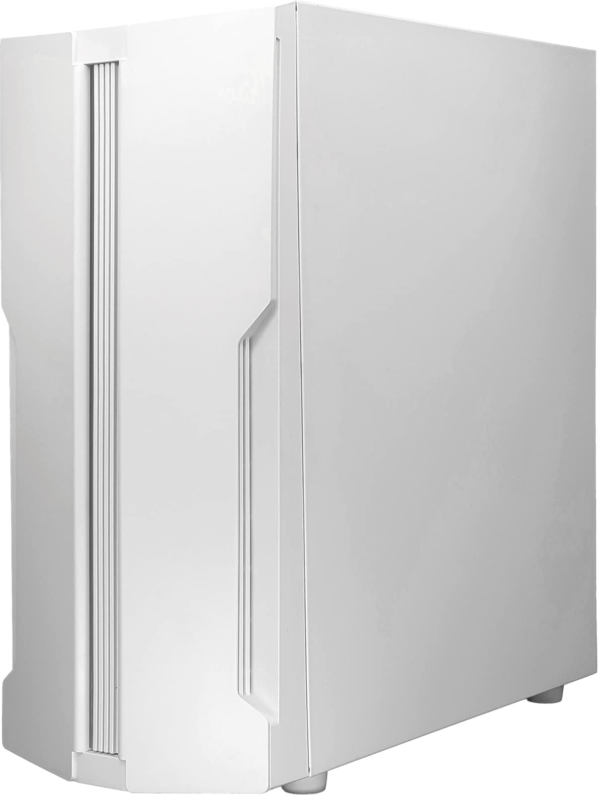 Xilence Xilent Blade X512.W.RGB Gaming Boîtier PC, RGB ATX Midi Tower, Blanc/Noir