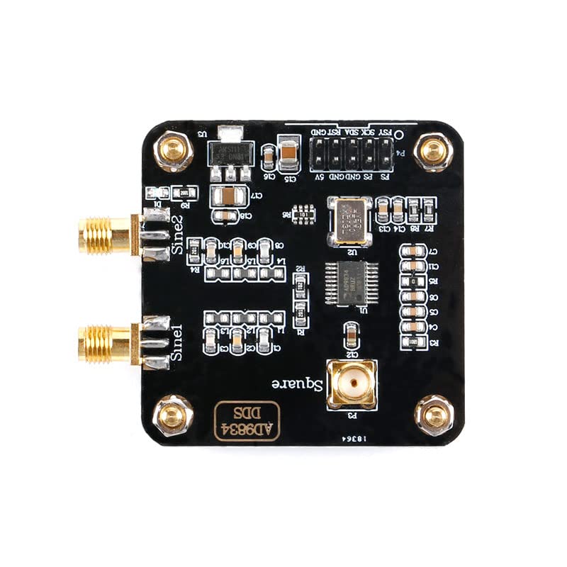 Image of AD9834 DDS High-Speed Signal Generator Module Sine Wave Triangular Wave Signal Generator DDS Sweep Source DC-5V 75MHz
