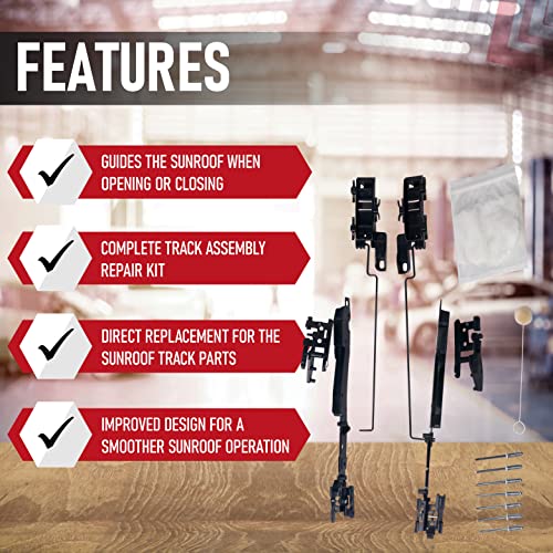 image for AA Ignition Sunroof Track Assembly Repair Kit - Compatible with Ford &