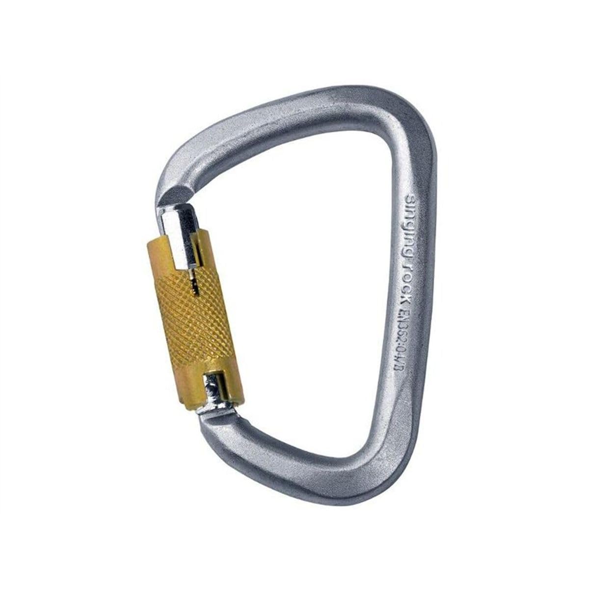 Singing Rock D karabina ocel. TRIPLE LOCK 50kN