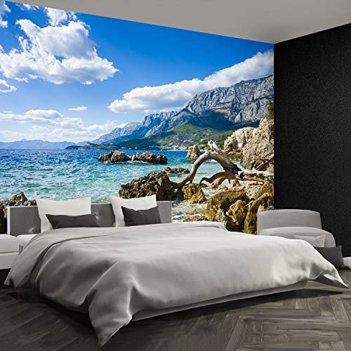 Papier Peint Mer Croatie Tulup 312x219cm Décoration Murale