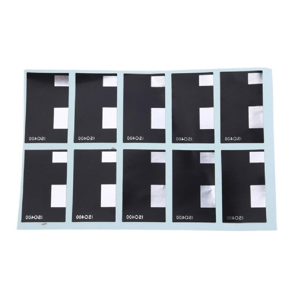 10Pcs Sticker Film Pack Film Cassette Coded Sticker for ISO50 ISO100 ISO160 ISO200 ISO250 ISO320 ISO400 ISO500 Iso500 Code Film Stickers