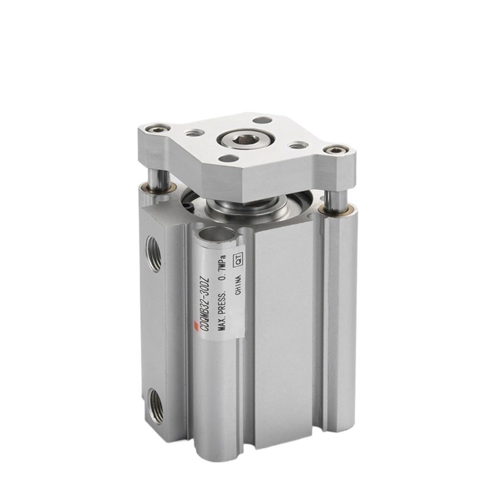 Cilindro compatto ISO da 80 mm con stelo guida Cilindro ad aria compressa a doppio effetto for di automazione(CDQMB 80-40)