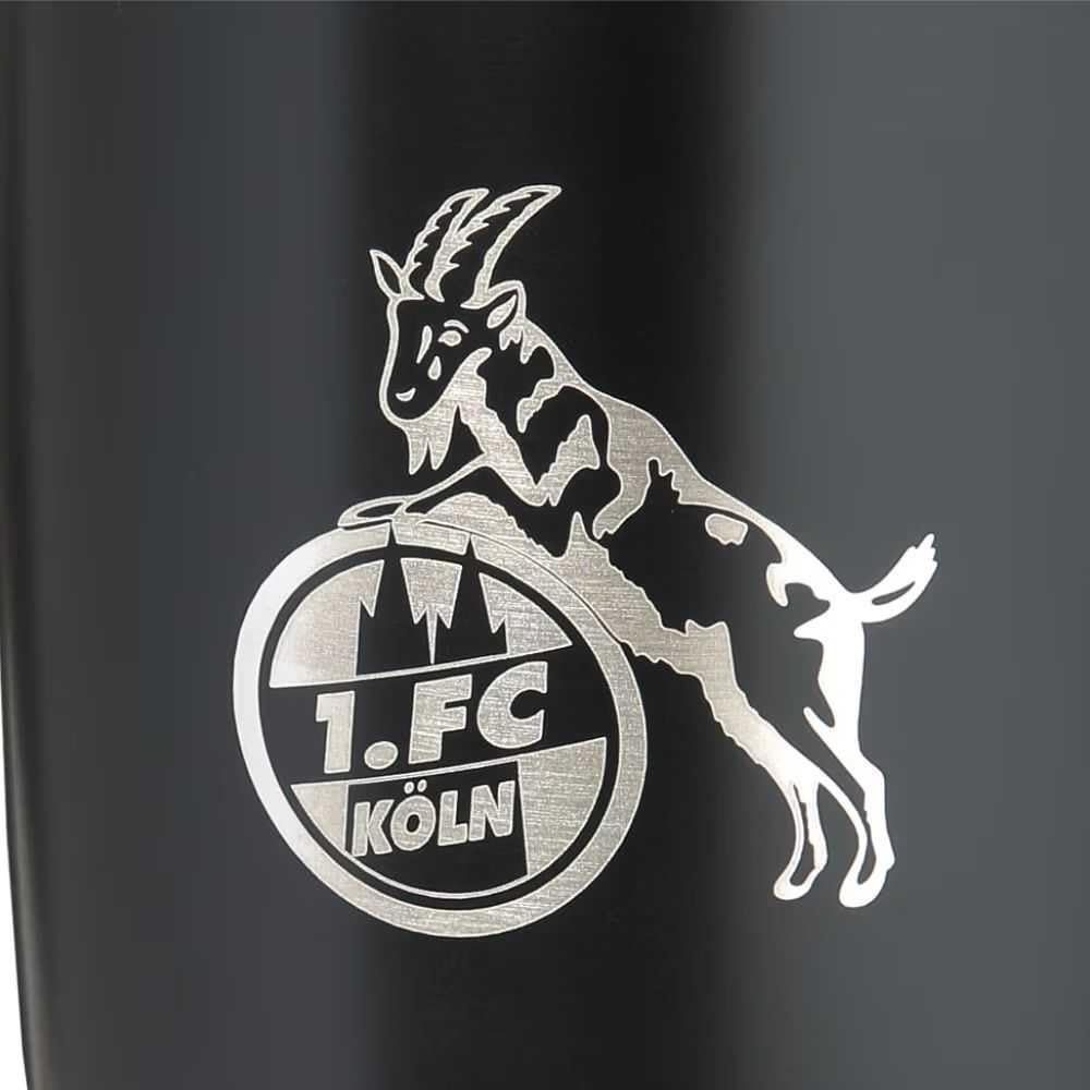 1. FC Köln Thermobecher - Logo - schwarz 450 ml Kaffeebecher Coffee to go-Becher