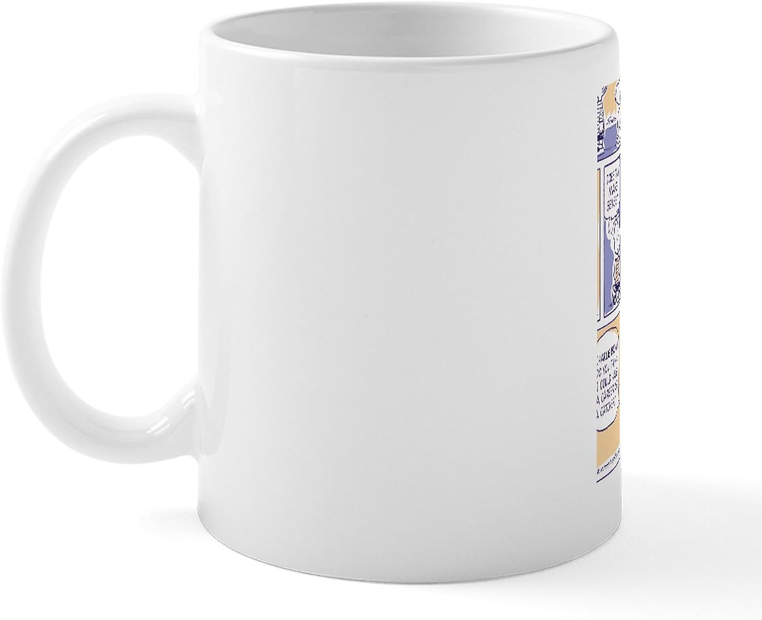 CafePress Peanuts Lucy Comic Strip 11 oz (325 ml) Ceramic Coffee Mug