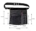 Tool Pouch MDSTOP Single Side Apron with 5 Pockets and 1 Hammer Loop, Fits for Hammer, Pencils, Screwdrivers etc. (Black)