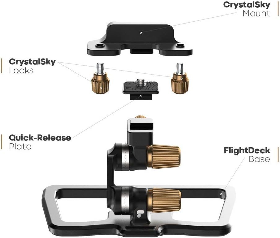 One-Day Sale: Up to 70% Off PolarPro FlightDeck - CrystalSky and Tablet Mount System for DJI Mavic Remotes