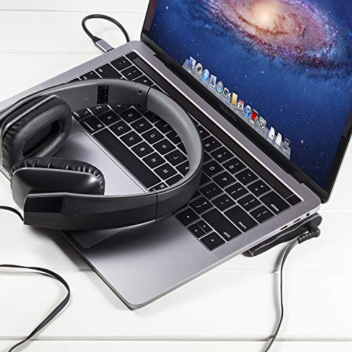 Image of Microware 11 in 1 USB C Hub with PD & Dual Displays Capability, 1000M RJ45 Ethernet, 4K HDMI, VGA, USB 3.0 Ports, Card Reader, Audio /Mic Port for Mack-Book, Surface Book, Chromebook