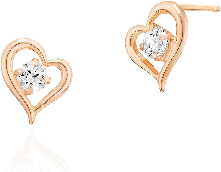 スペサルティン×ヘソナイトガーネットのピアス 14kgfワイヤーラップ