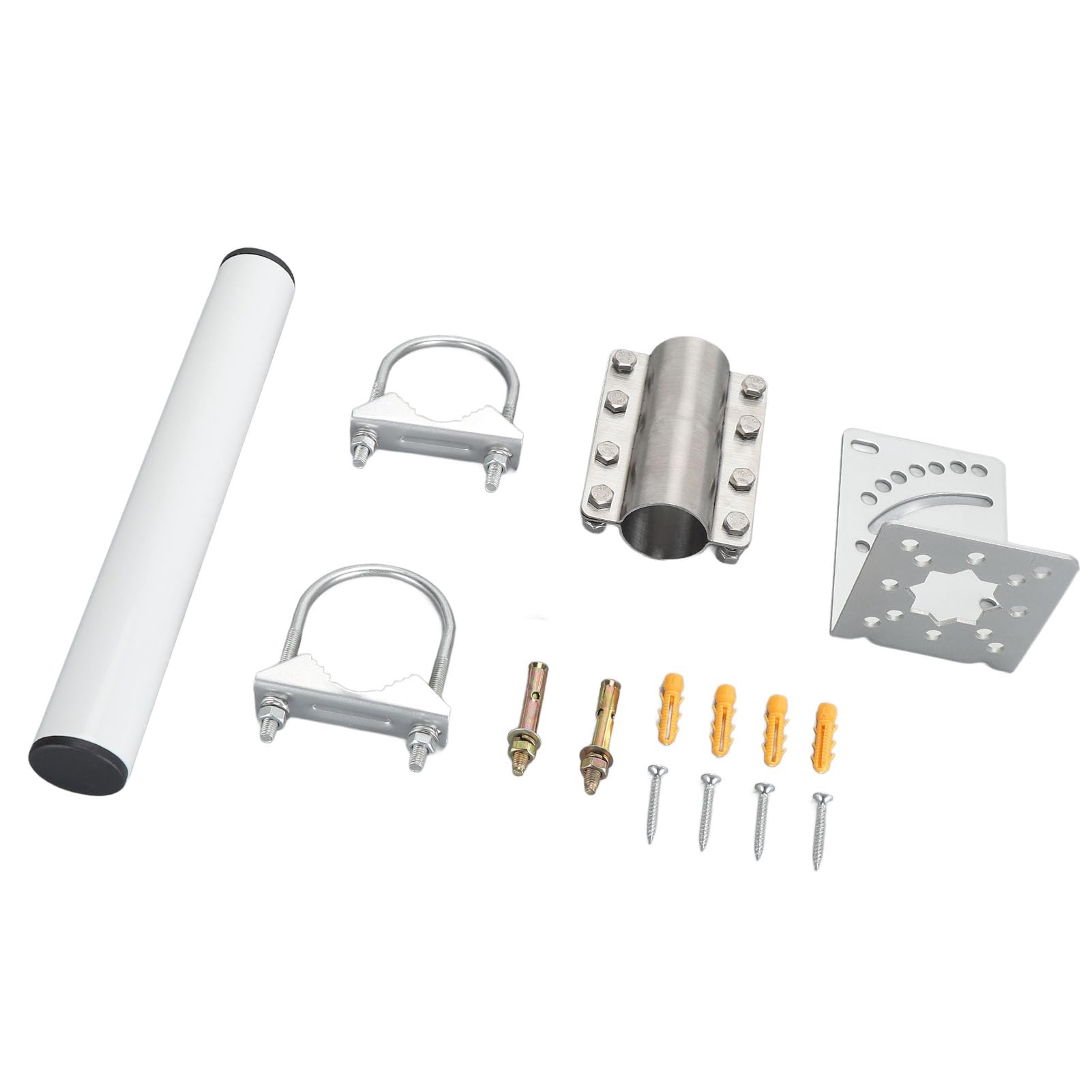 Alomejor Satellite Internet Mount Kit, Adjustable Weatherproof Design