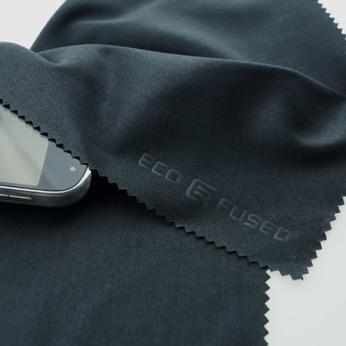 Microfiber Cleaning Cloths - 5 EXTRA LARGE Cloths Suitable for Cleaning Glasses, Spectacles, Cameras, iPad, iPhone, Tablets, Phones, Screens, Silverware and Other Surfaces