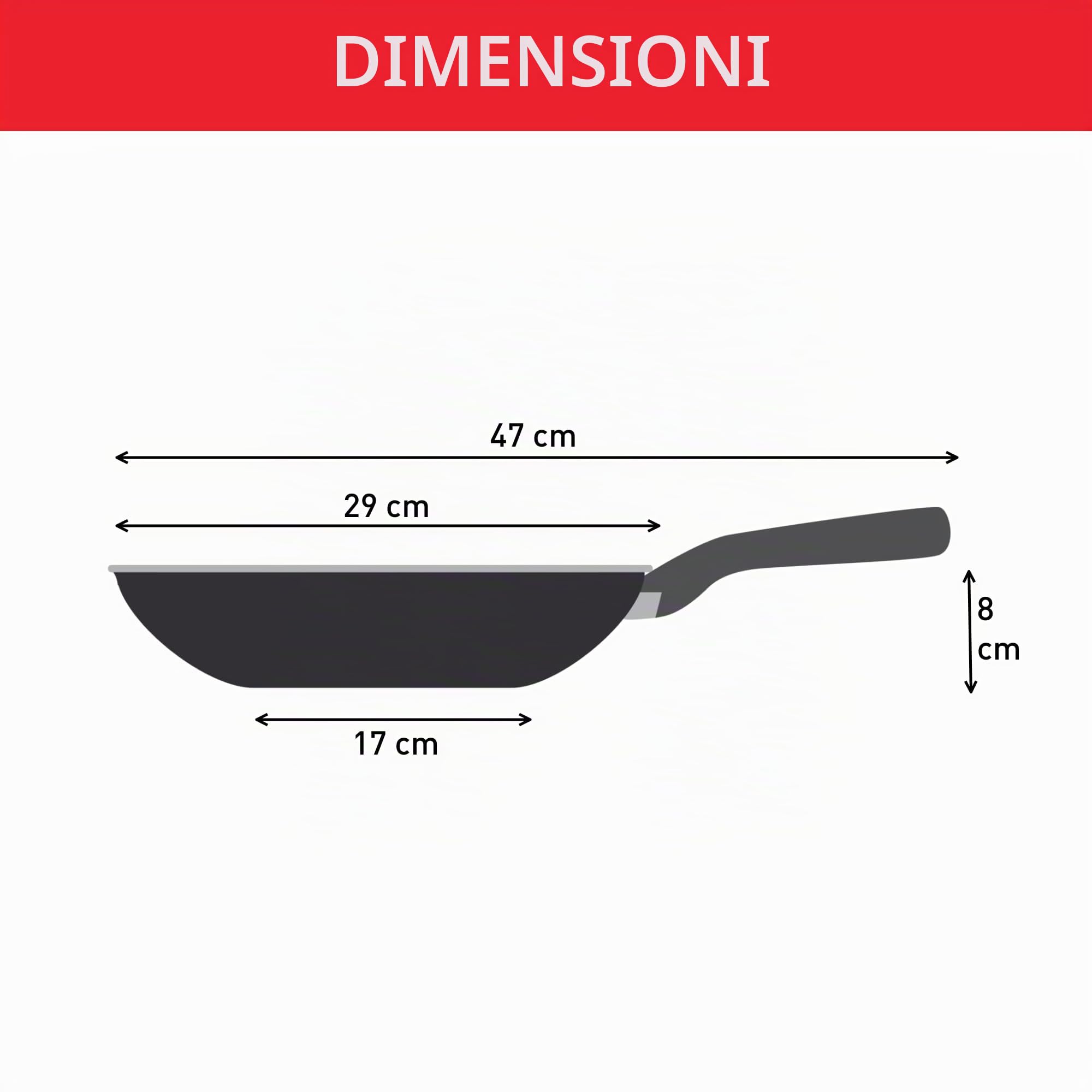 Comfort Tefal Padella in Acciaio Inox Stampa Max - 28 cm