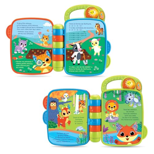 Jeu d'éveil Vtech Baby Livre à comptines des P'tits loulous - vue 5