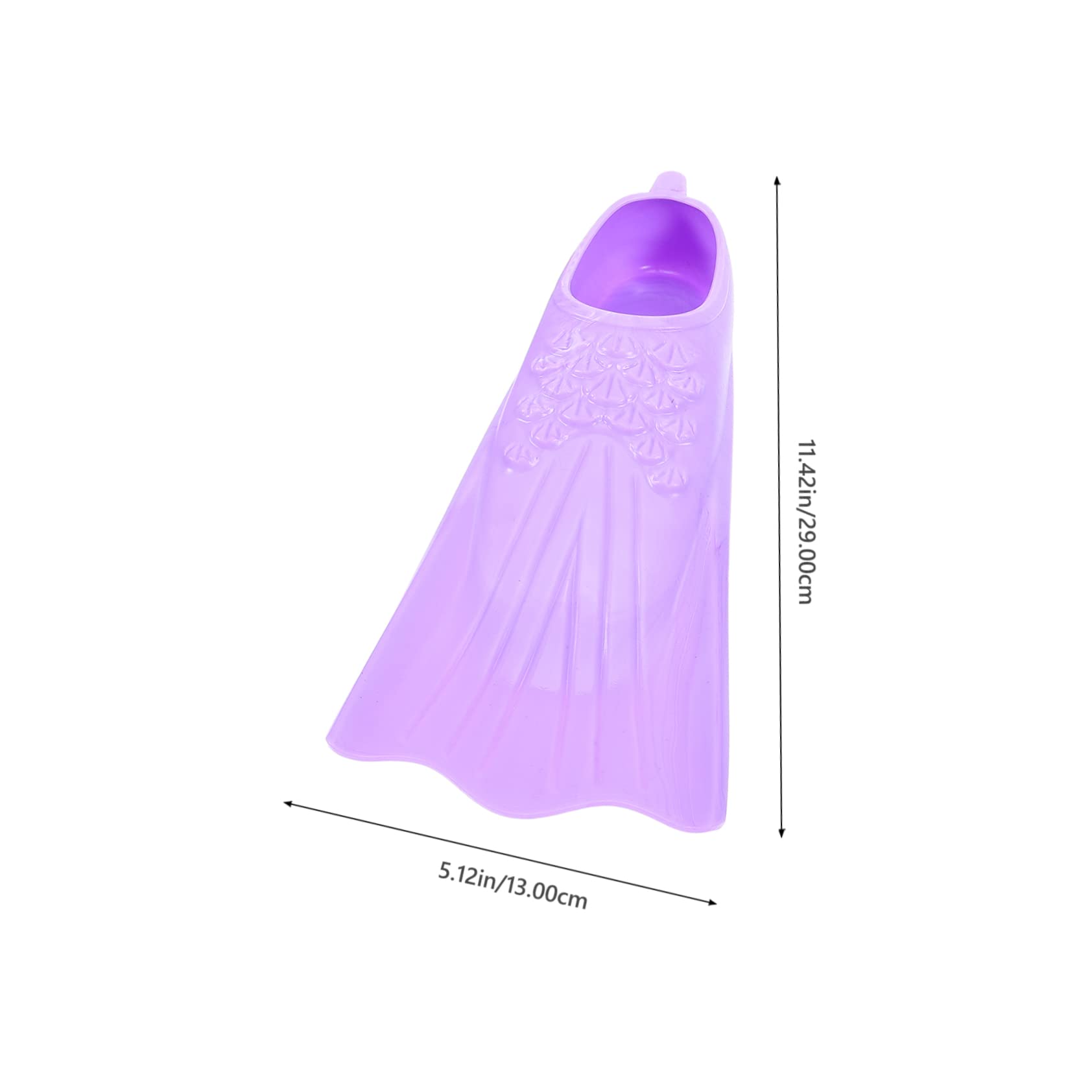 GOOHOCHY Silicone Swim Training Fins for Adults Lap Swimming Snorkeling Fins for Men Women Youth Diving Flippers