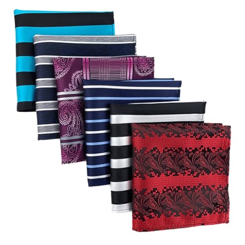 Serviette de poche pour costume pour mariages et réunions d'affaires