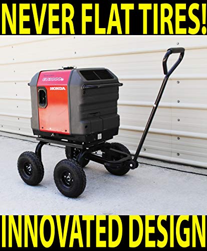 Custom Install Parts All Terrain Wheel Kit Set FITS fitted for Honda EU3000is Generator (Wagon Style Axle, No Flat Tires) - Thumbnail 2
