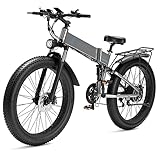 LG Cell battery,Electric Bike, this electric bicycle is equipped with 15Ah 48V LG Cell lithium-ion battery, providing the bike with a long-life battery so you can ride it for a long-range trek. The LG Cell battery is removable and easy to charge whet...