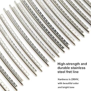 24 Pièces Guitare Fret Fil Ensemble 2.7mm Guitare Fret Fil Rouleau en Acier Inoxydable Pièces de Remplacement Guitare… - Les Beatles, Paul McCartney, John Lennon, RIngo Starr, George Harrison 24 Pièces Guitare Fret Fil Ensemble 2.7mm Guitare Fret Fil Rouleau en Acier Inoxydable Pièces de Remplacement Guitare… – Image 2