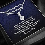 Handmade Jewelry, Message Card Jewelry - Jewelry Custom Card, Petite Ribbon Pendant Necklace, Twenty Three Year Anniversary Gift, Jewelry Card for Her, 23rd Wedding Anniversary Idea, Gift For Wife