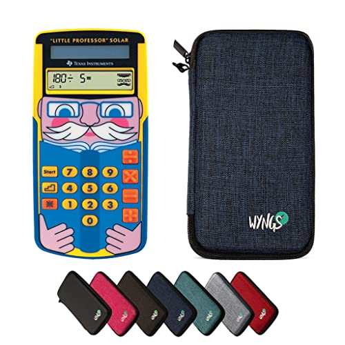 CALCUSO Basic Set Blue with Calculator TI Little Professor Solar