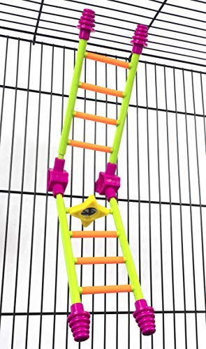 Bird Toys/Plastic Bird Ladder with Mirror TAIYO PLUSS DISCOVERY