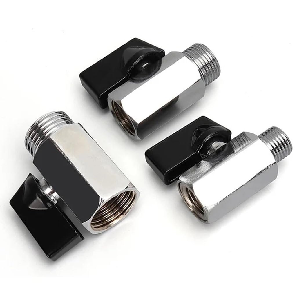 Mini robinet sphérique en laiton G 3/8 vanne d'arrêt étanche pour gaz et huile