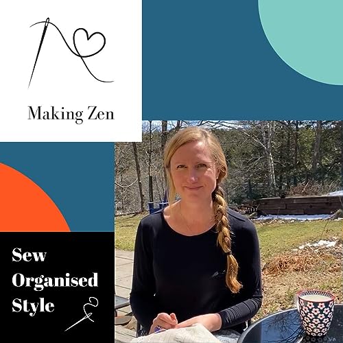 Kate Ward of Zen Stitching Podcast Por  arte de portada