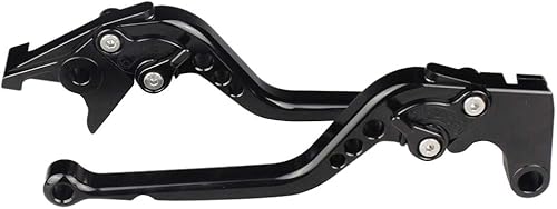 Miniatura 6 de Palancas de freno de embrague CNC para RE Himalayan 400 411 2018-2023, Classic 350 500CC 2009-2020, Thunderbird 350 X350, Bullet 350 350es Long Black