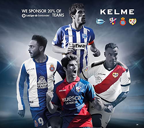 KELME Soccer Jersey Uniform Set Kids Adults Boys Girls - Soccer Jersey and Shorts Athletic Sport Team Youth Football Jersey (Blue/Dark Blue, Small) - Thumbnail 6