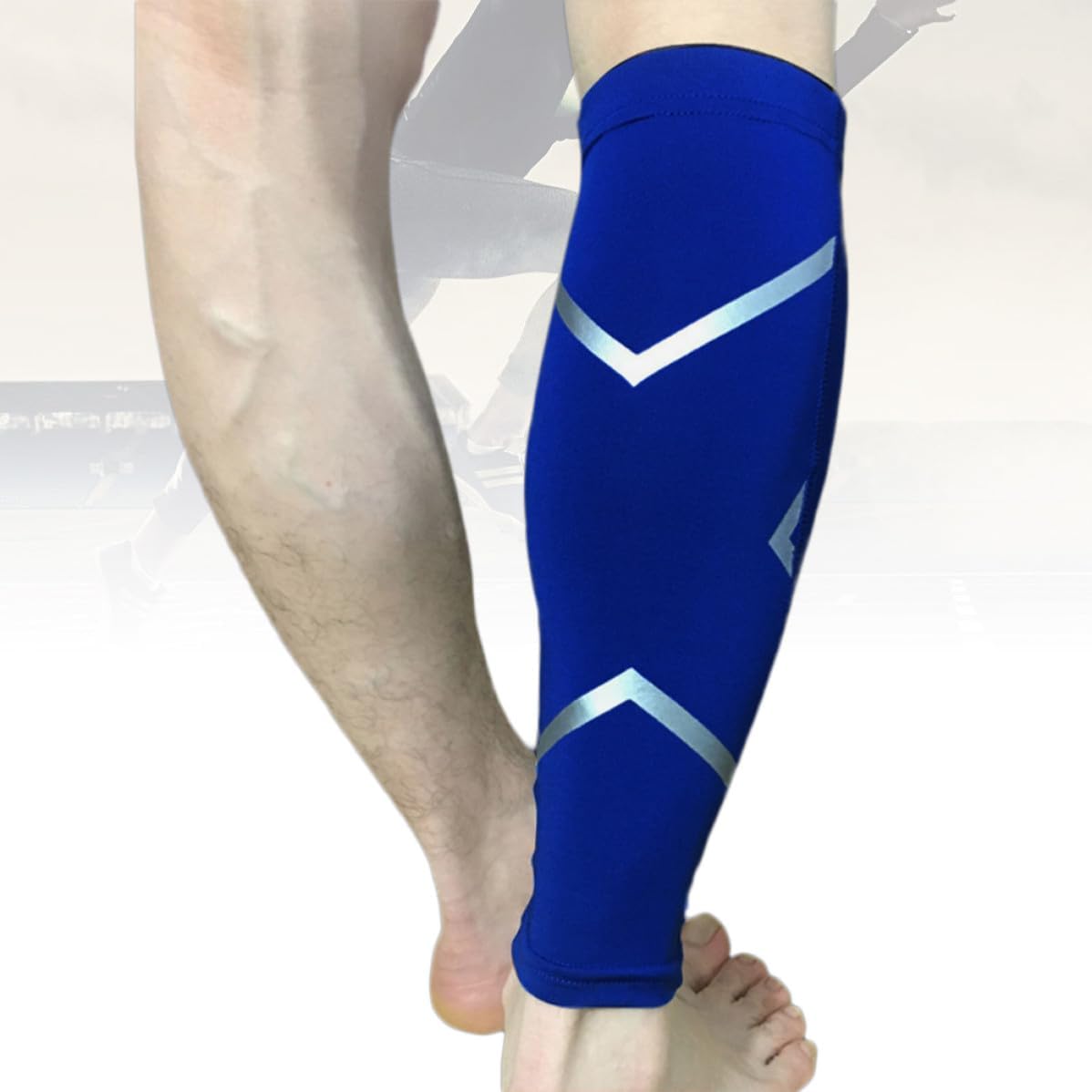 Hemoton L Calf Size Leg Protector Compression Sleeve for Running Hiking
