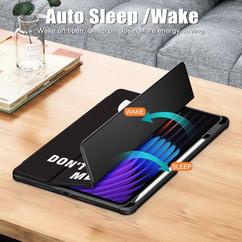 Coque Xiaomi Pad 7 Pro antichoc transparente à trois volets et veille auto - 2