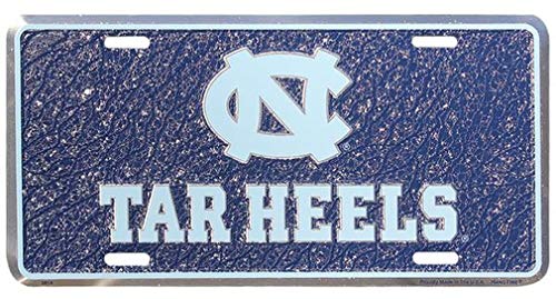 HangTime University of North Carolina - UNC Tar Heels Mosaic License Plate