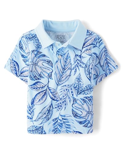 Image of The Children's Place Boys' Uniform Performance Polo