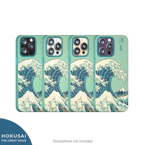 Coque protectrice iPhone 14 Pro Max motif Hokusai anti rayures